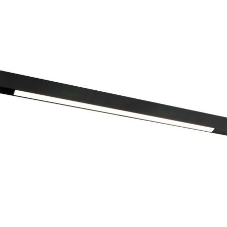 Светодиодный трековый светильник магнитный Elektrostandard Slim Magnetic 2700-6500К 20 Вт умный черный (a063540)