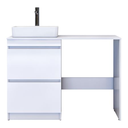 Тумба под раковину и столешницу для стиральной машины Vigo Urban 60 см белая (tn.URB.60.2Y) пара светодиодных фар drl для toyota hilux vigo 2012 2014 фара дальнего и ближнего света с указателем поворота в сборе