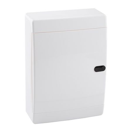 Щит распределительный навесной КЭАЗ OptiBox ЩРН пластиковый IP41 290х236х102,9 мм 18 модулей непрозрачная дверь