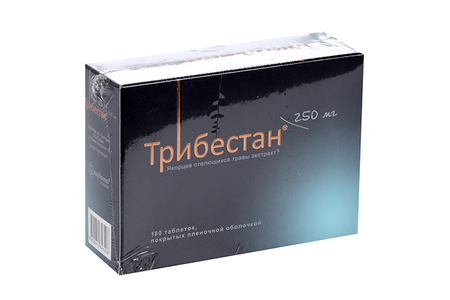 Трибестан 250 мг, 180 шт, таблетки покрытые пленочной оболочкой