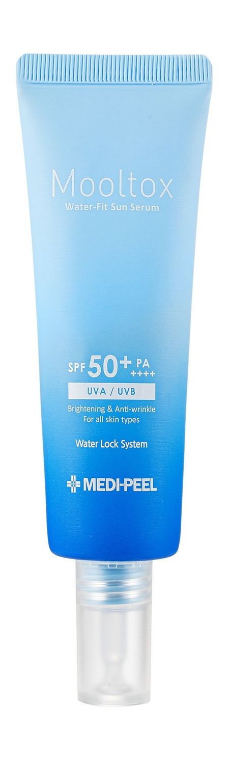 Medi-Peel Mooltox Water-Fit Sun Serum SPF 50+ PA++++ новый для автомобильного ключа для chery tiggo 8 pro tiggo 8plus new 5 plus 7pro chery tiggo 7 pro max omoda 5 c5 modod protector fob