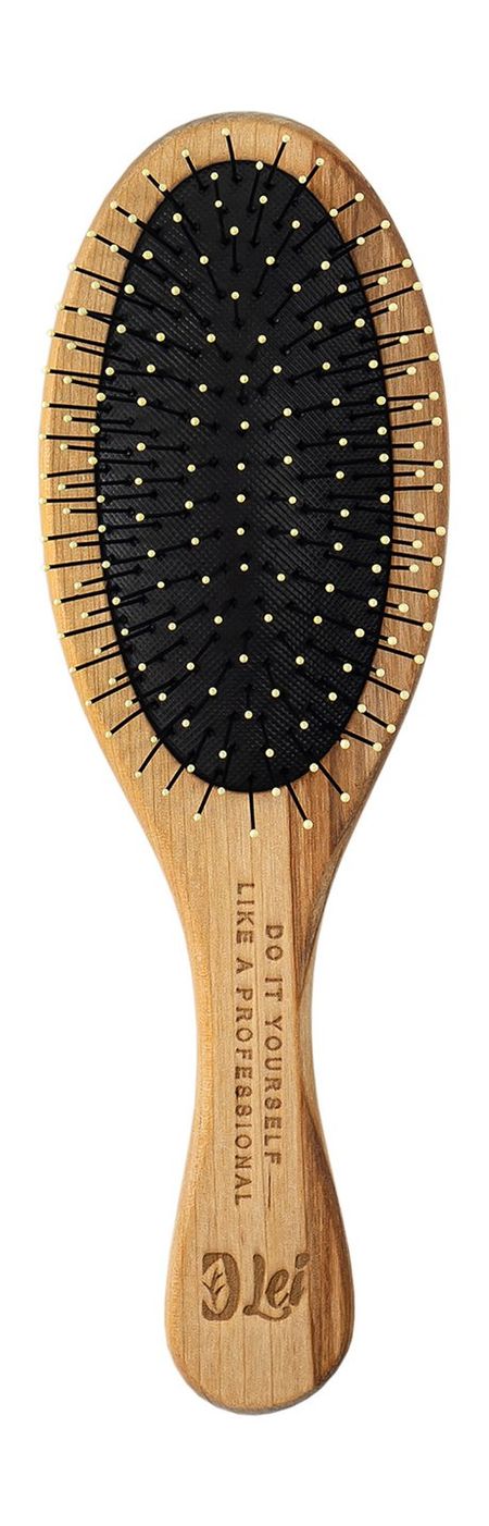 Lei Расческа массажная Дерево-черный