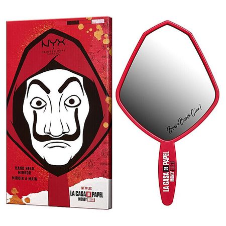 Зеркало NYX Professional Makeup NYX PROFESSIONAL MAKEUP Зеркало с дизайном La Casa de Papel для консервирования tescoma della casa с термометром
