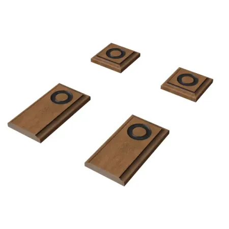 Банкетка и квадрат Грета/Милана 1750x90x60 мм цвет дуб аурум (комплект) (4шт.) комплект деталей для ножа rick hinderer xm 18 3 5
