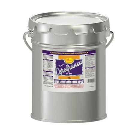 Краска по ржавчине Новбытхим БТ-177 серебристая глянцевая 20 л высокопроизводительные многосетчатые алгоритмы строительной механики тонкостенных конструкций