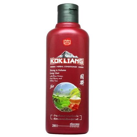 Кондиционер для волос KOKLIANG Кондиционер для длинных волос с Ягодами Годжи и Белым Чаем искусственные рождественские веточки с ягодами и шишками