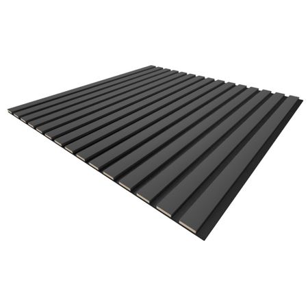 Панель акустическая 600х600х9 мм Stella black lead 0,36 кв.м