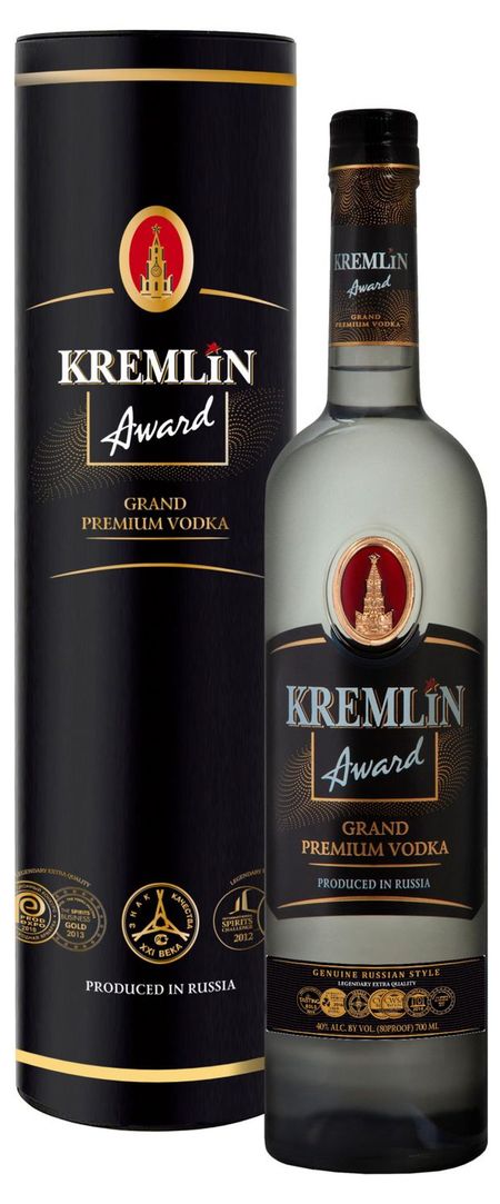 Водка Kremlin Award в подарочной упаковке Россия, 0,7 л