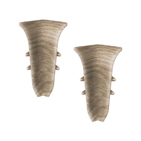 Угол внутренний Идеал Классик 55 мм дуб мокко S-профиль (2 шт.)