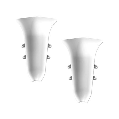 Угол внутренний Идеал Классик 55 мм белый S-профиль (2 шт.)