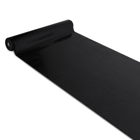 Коврик-дорожка грязезащитный Импортэкс Монетка 120х0,2 см противоскользящий черный