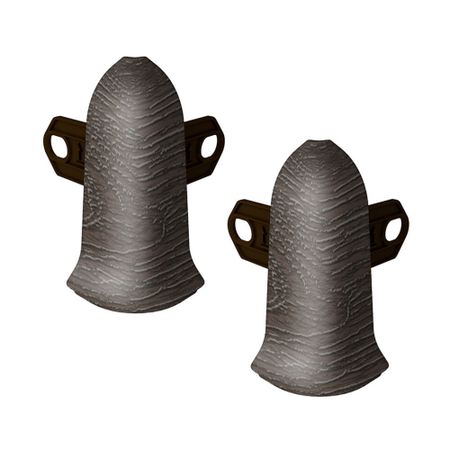 Угол наружный Идеал Классик 55 мм венге темный S-профиль (2 шт.)