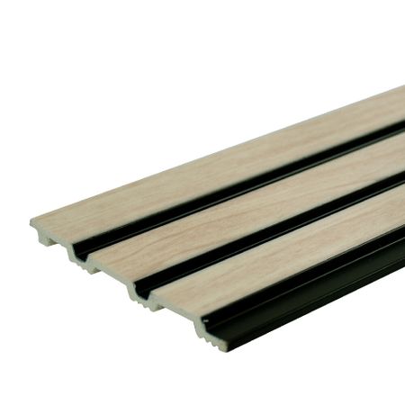 Панель декоративная из экополимера 120х3000х10 мм бук светлый 0,36 кв.м