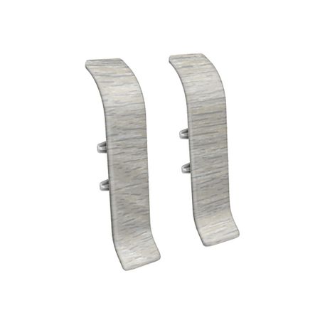 Соединитель Идеал Классик 55 мм ясень серый S-профиль (2 шт.)