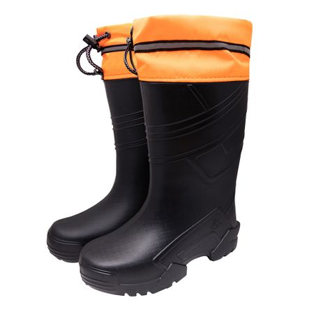 Сапоги рабочие EVA утепленные размер 44-45 черные Janett Викинг (СП-146) рабочие перчатки nmsafety черные полиуретановые