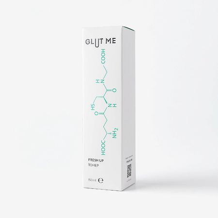 Тонер для лица GLUT ME Тонер для лица увлажняющий с Глутатионом и Пептидами FRESH UP