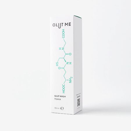 Пенка для умывания GLUT ME Пенка для умывания лица с Глутатионом и Пептидами