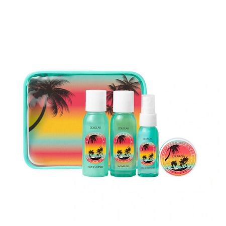 Набор средств для ухода за телом DOUGLAS Подарочный набор Collection Seasonal Caribbean Summer Set средств для ухода за телом douglas для ухода за телом violet blush