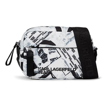Сумка KARL LAGERFELD Сумка Essential All-Over Print с узором и цепным ремнем шар yancheng shiny стеклянный красный с золотым узором