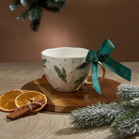 Кружка Рождественский венок/Christmas Wreath I рождественский проектор снежинок generic