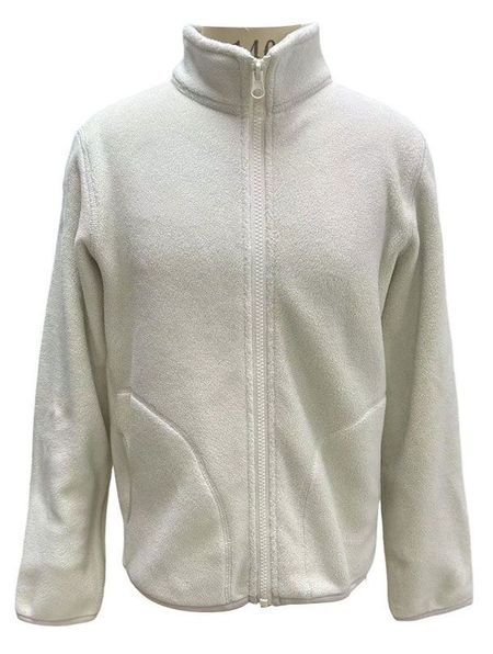 Куртка флисовая для девочки белая