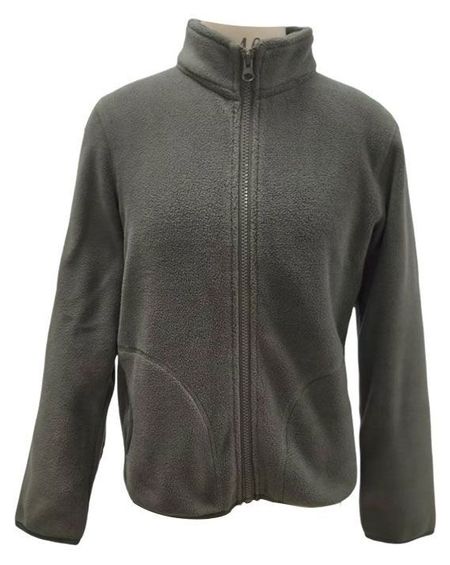 Куртка флисовая для мальчика зеленая