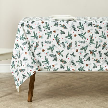 Скатерть Christmas tree III цк 145х145 азбука лоскутная