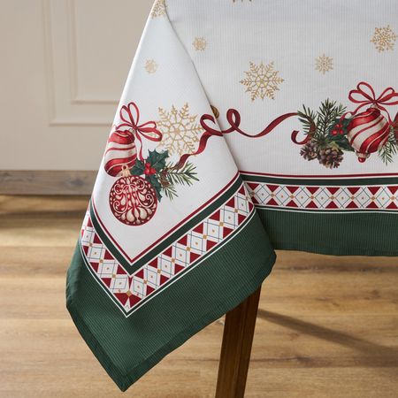 Скатерть Игрушки/Toys рождественские эльфы игрушки