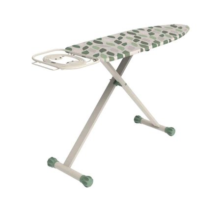 Доска гладильная PERILLA Valeria 124х43 см доска гладильная nika nika light 122х40см перфорированный лист розетка в ассортименте