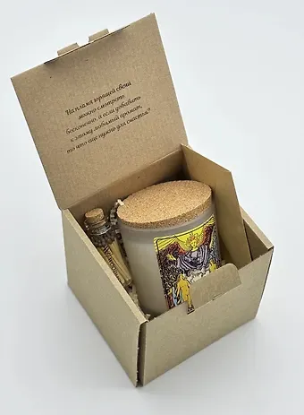 Ароматическая свеча Таро Влюбленные (Баунти) (250мл) (ТАРО-ВЛ)