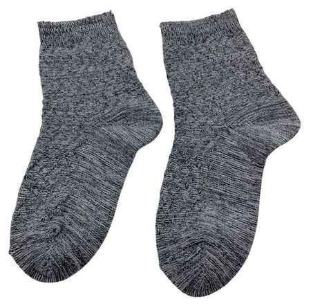 Носки мужские утепленные серые