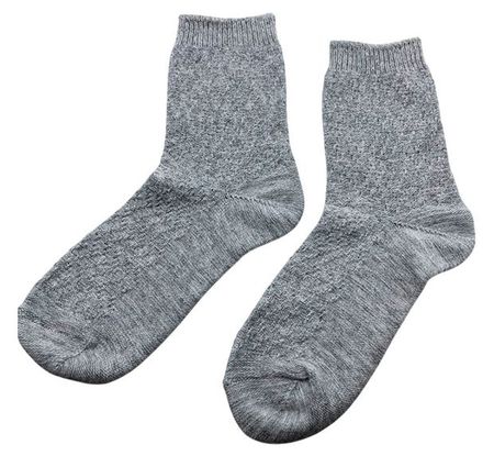 Носки мужские утепленные светло-серые