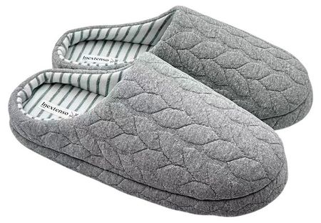 Тапочки женские InExtenso светло-серые, 36/37-40/41