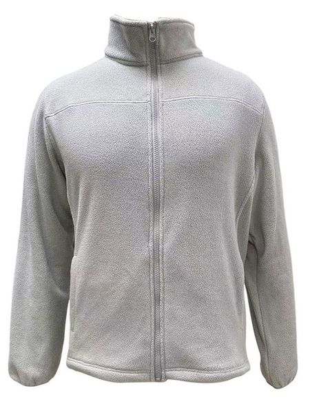 Кардиган мужской флисовый белый