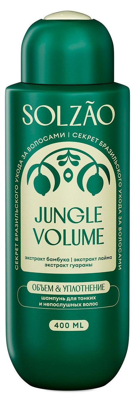 Шампунь для волос Solza Объем и уплотнение, 400 мл