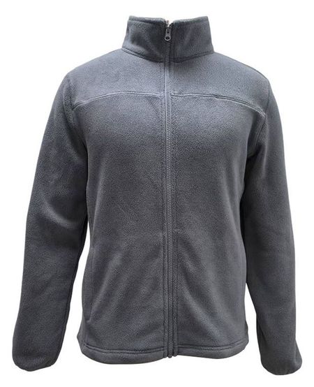 Кардиган мужской флисовый темно-серый