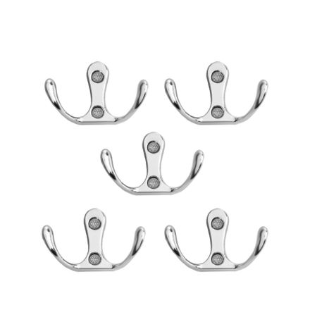 Крючок для ванной Тундра TKD005 двойной на шуруп металл хром (5 шт.) (1866143) антонио дамасио странный порядок вещей