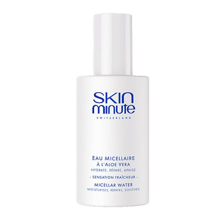 Мицеллярная вода SKIN MINUTE Мицеллярная вода для лица с экстрактом алое вера Micellar Water Aloe Vera Extract