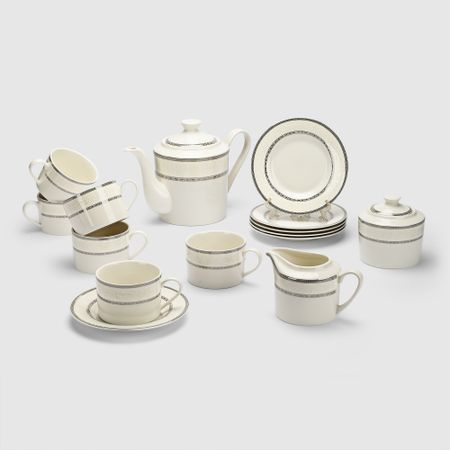 Набор чайный Macbeth bone porcelain Veil 15 предметов, 6 персон