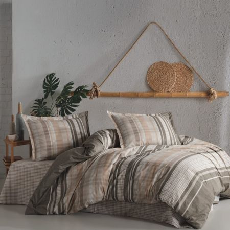 Комплект постельного белья Nordqueen Modena Ranforce евро