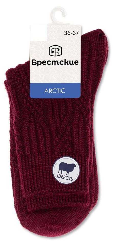 Носки женские Брестские Arctic темно-бордовый, р.23 настольная игра диксит стиль жизни