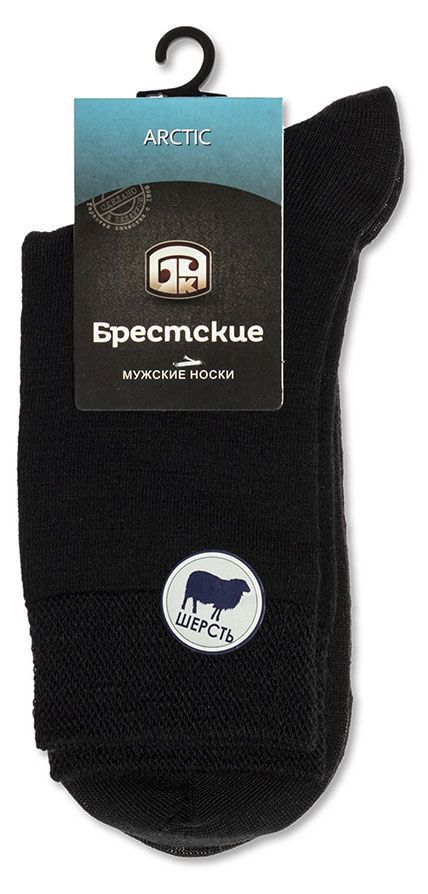 Носки мужские Брестские 19С2453 черные, р 27