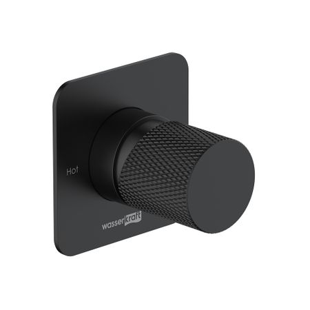 Смеситель для душа встраиваемый WasserKraft Fulda однорычажный с переключателем без лейки черный (5251) людмила владимировна петрановская что делать если