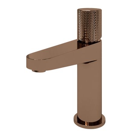 Смеситель для раковины WasserKraft Paar розовое золото однорычажный (8803)