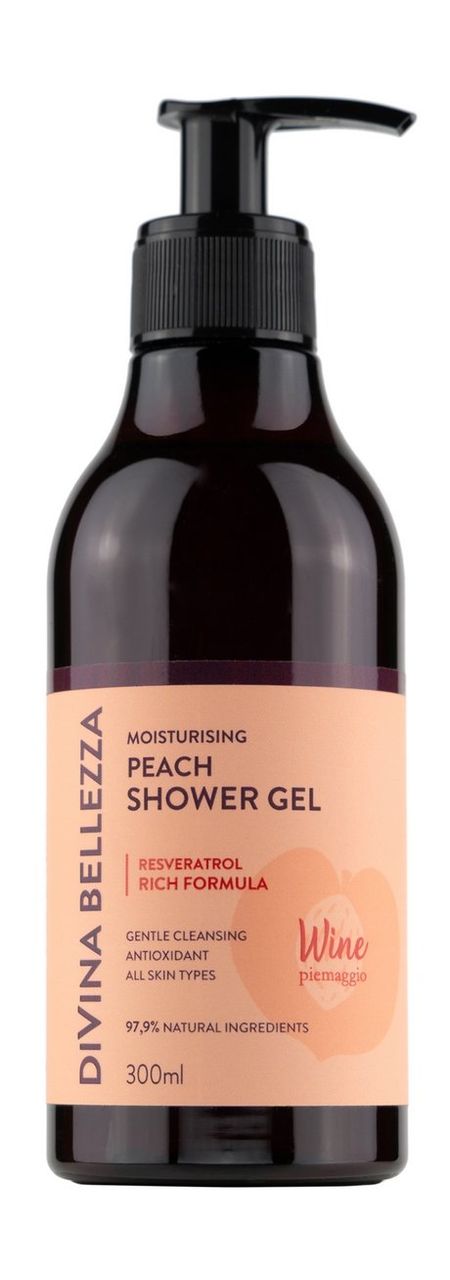 Divina Bellezza DiVina Moisturising Peach Shower Gel