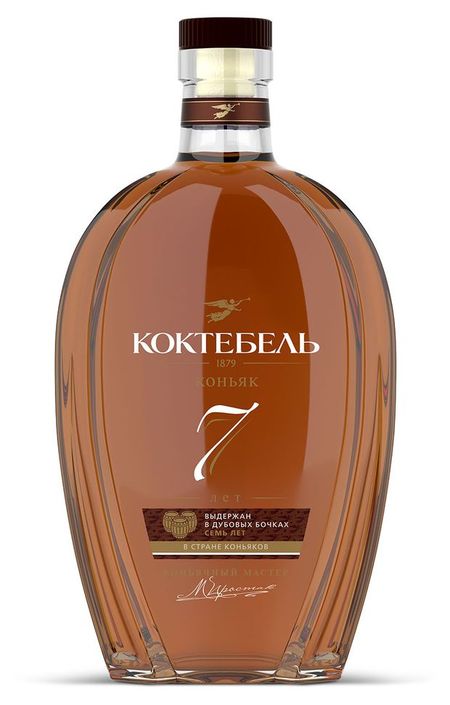 Коньяк Коктебель 7 лет Россия, 1 л кризис среднего возраста м маершин