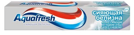 Зубная паста Aquafresh Сияющая белизна, 95 г