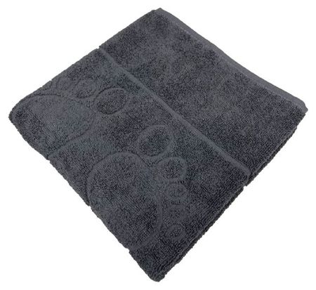 Полотенце махровое Каждый день темно-серое, 50х70 см