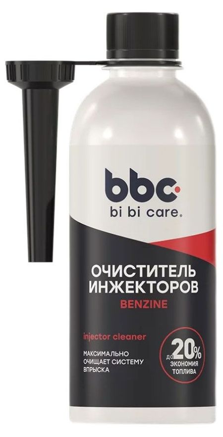 Очиститель инжекторов bi bi care BENZIN присадка в бензин 4501, 280 мл