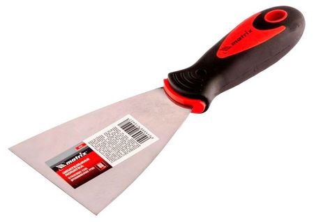 Шпательная лопатка MATRIX из нержавеющей стали, 80 мм